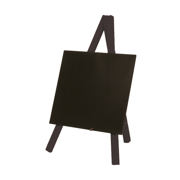 Merkloos securit • mini tripod tafel krijtbord lacquered black