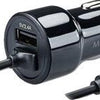 Enzo mobilize usb autolader dual 4800ma + micro usb kabel zwart 1m - 9540125