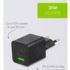 Enzo mobilize usb + usb-c snellader 30w zwart - 9550191
