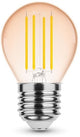 Enzo modee led kogel e27 4-28w 1800k filament amber dimbaar - led7430
