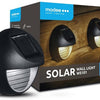 Enzo modee led solar wandlamp 8cm set a 2 stuks warmwit - 5099160