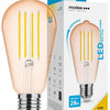 Enzo modee led st64 e27 4-28w 1800k filament amber dimbaar - led7470