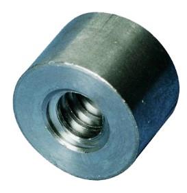 Moer trapezium tr24x5 staal rond