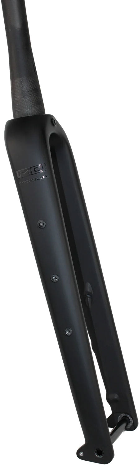Moquai gravel randoneur carbon disc tapered fork with eyelets