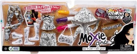 Van der doelen moxie girlz - modeontwerpset