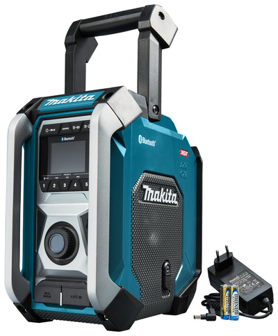 Makita mr006gz | bouwradio | fm am bluetooth | body | zonder accu's en lader, in doos - mr006gz