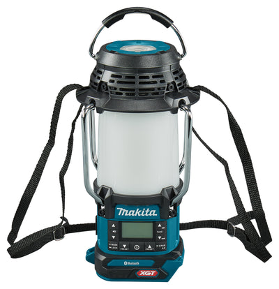 Makita mr010gz 40 v max camping lamp met radio en bluetooth | zonder accu's en lader - mr010gz