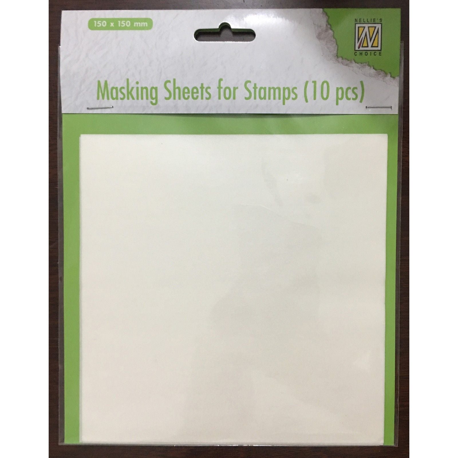 Nellie's choice • masking sheets voor stempels 15x15cm 10stuks pkg