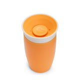 Munchkin miracle anti-lek 360° drinkbeker - sippy cup - oefenbeker voor baby en kind - 296ml - oranje - afbeelding 2
