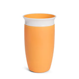 Munchkin miracle anti-lek 360° drinkbeker - sippy cup - oefenbeker voor baby en kind - 296ml - oranje - afbeelding 1