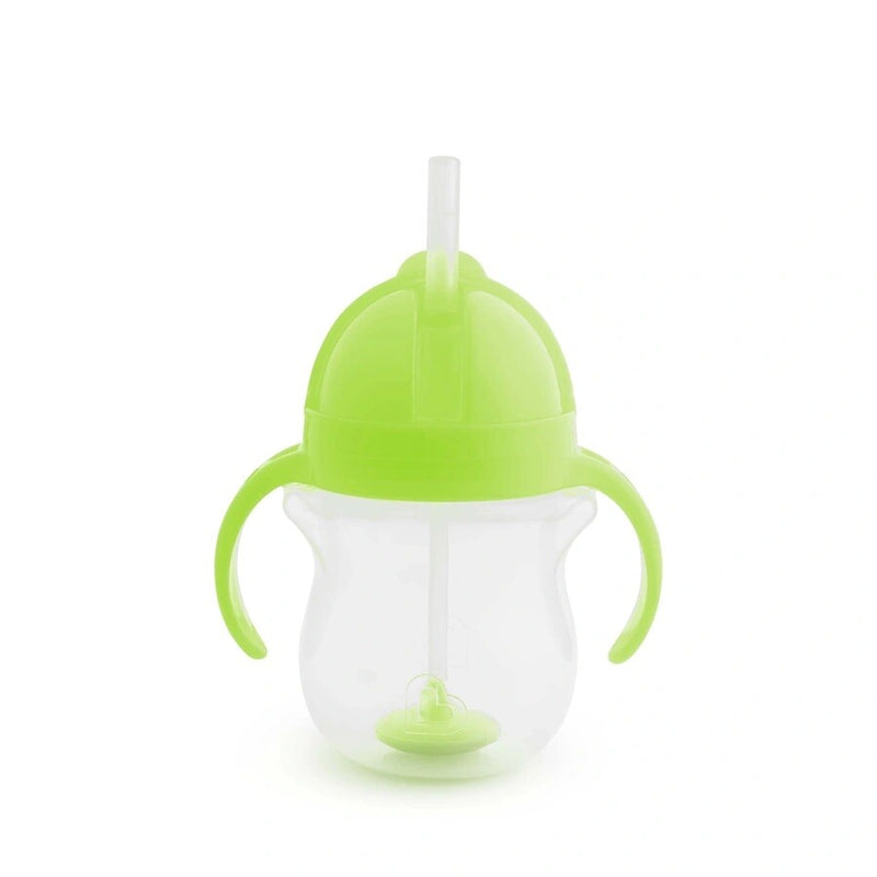Munchkin tip sip straw cup weighted 207ml groen