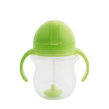 Munchkin tip sip straw cup weighted 207ml groen - afbeelding 3
