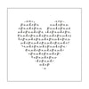Mundart stempel • embossing sjabloon duitse tekst danke