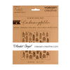 Mundart stempel • embossing sjabloon cadeautjes