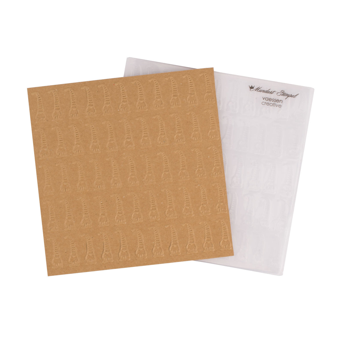 Mundart stempel • embossing sjabloon kabouter