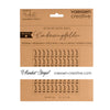 Mundart stempel • embossing sjabloon kabouter