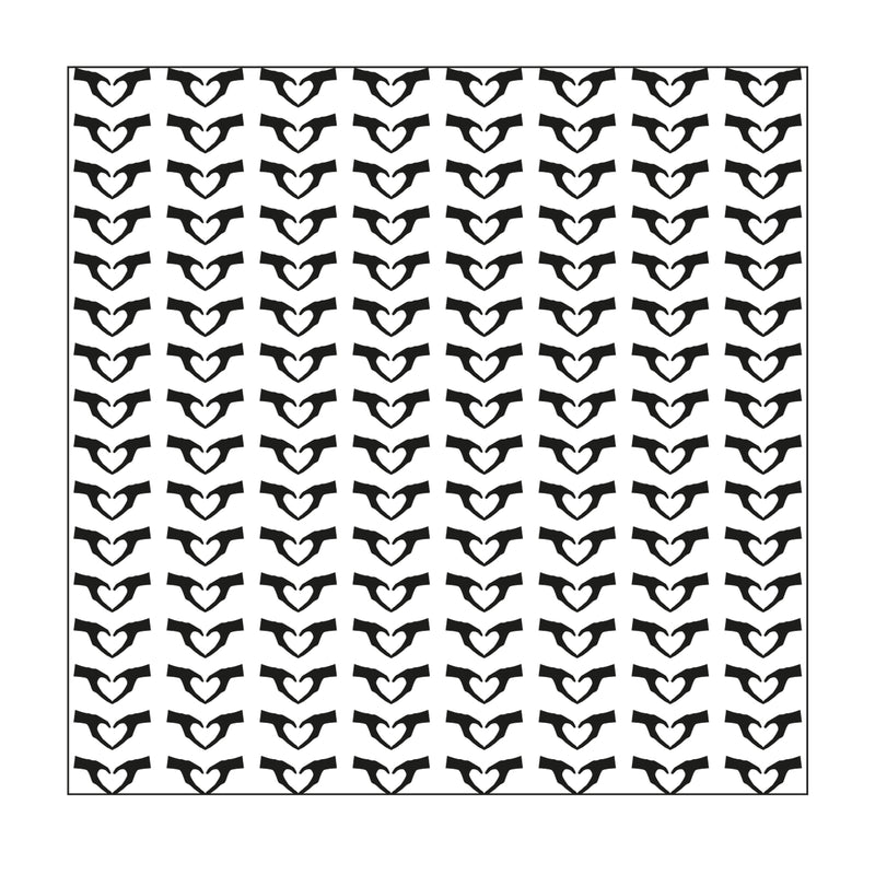Mundart stempel • stencil handen