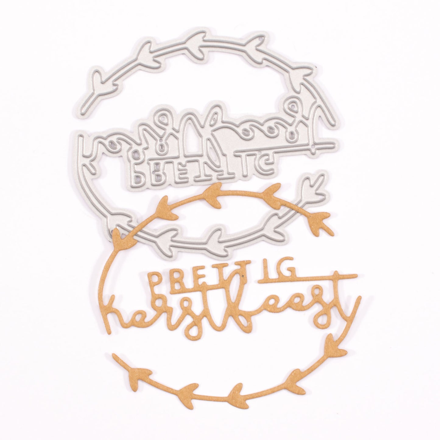 Mundart stempel • snijmal prettig kerstfeest
