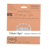 Mundart stempel • snijmal prettig kerstfeest - afbeelding 2