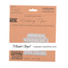 Mundart stempel • snijmal prettig kerstfeest 1