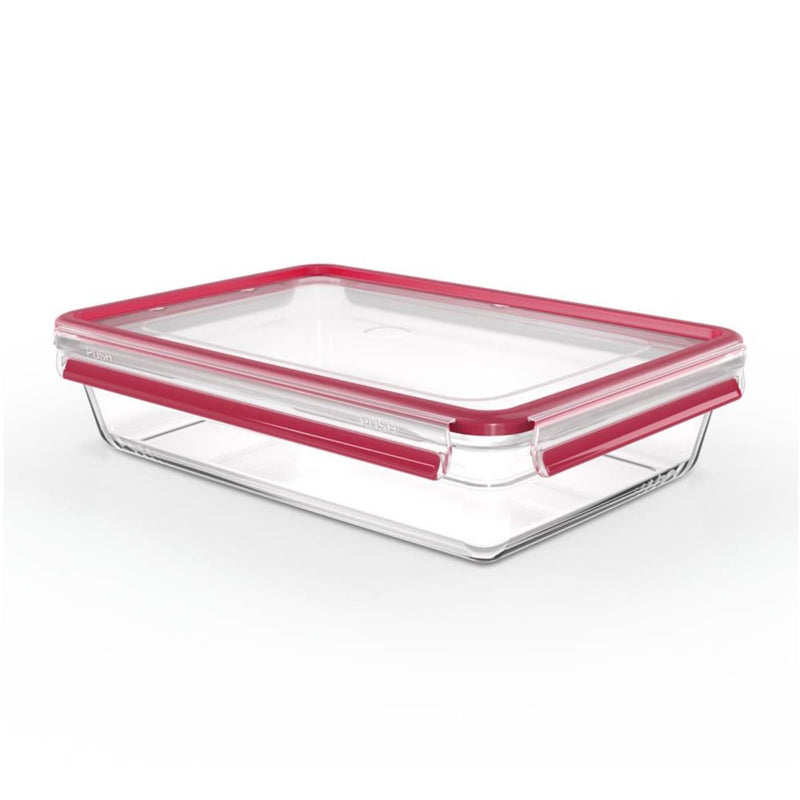 Tefal masterseal glass 3l rechthoekig