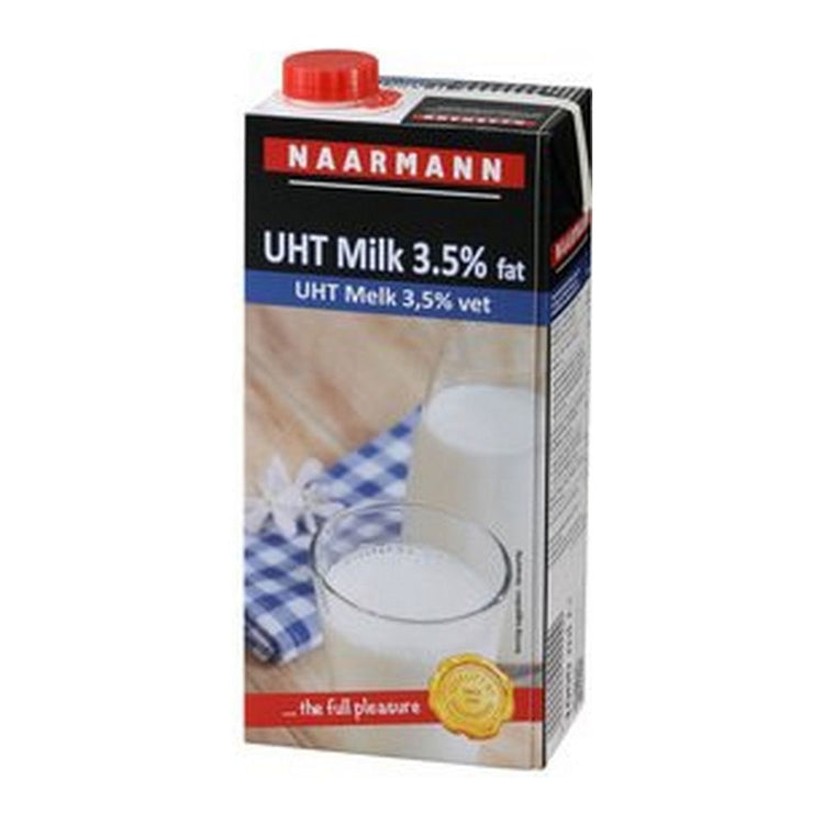 Naarmann volle melk 3.5% met schroefdop (12x1 liter)
