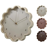 Home styling klok bloemvorm 3ass ø30cm - afbeelding 1