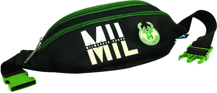 Nba Milwaukee Bucks heuptas junior zwart groen one-size