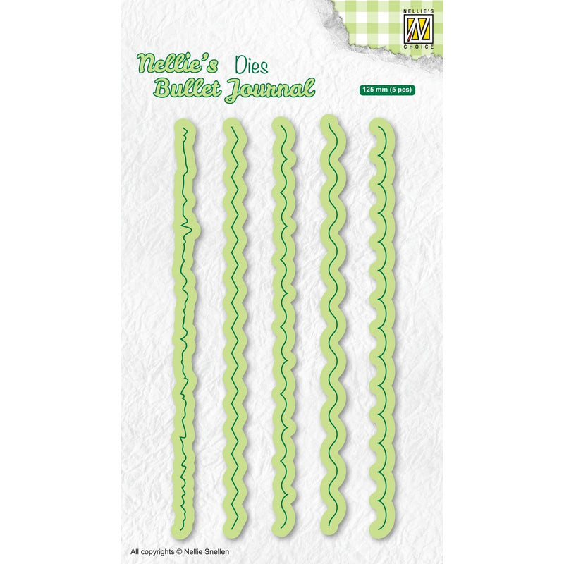 Nellie's choice • bullet journal cutting dies randen 5st.