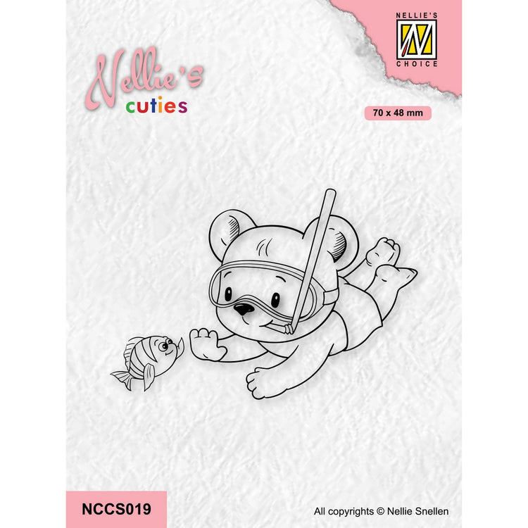 Nellie's choice • nellie's cuties clear stempels hi buddy