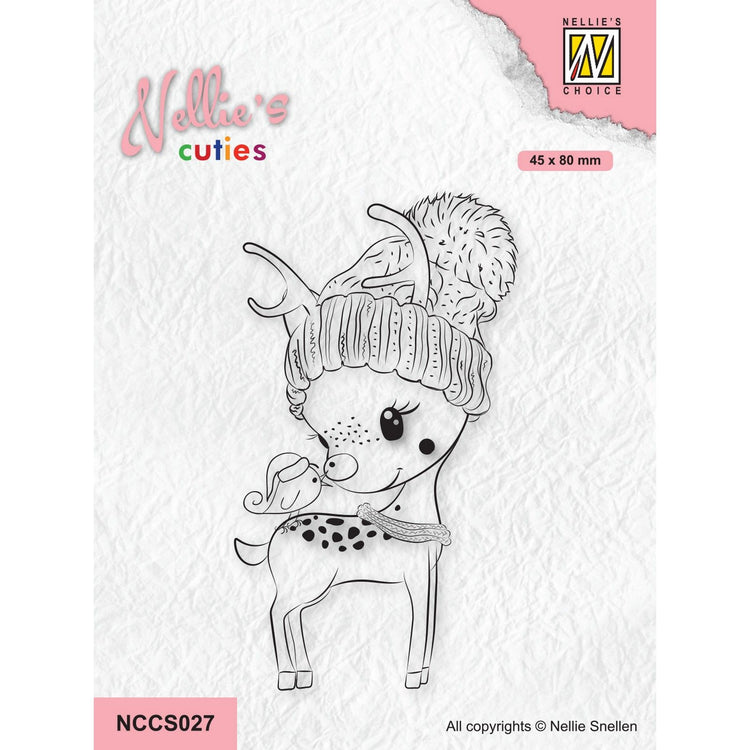 Nellie's choice • nellie's cuties clear stempels hi there, a merry christmas