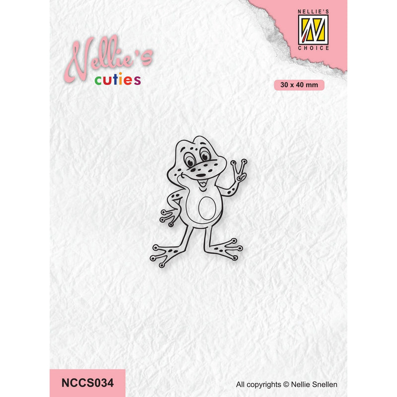 Nellie's choice • nellie's cuties clear stempels frog-4