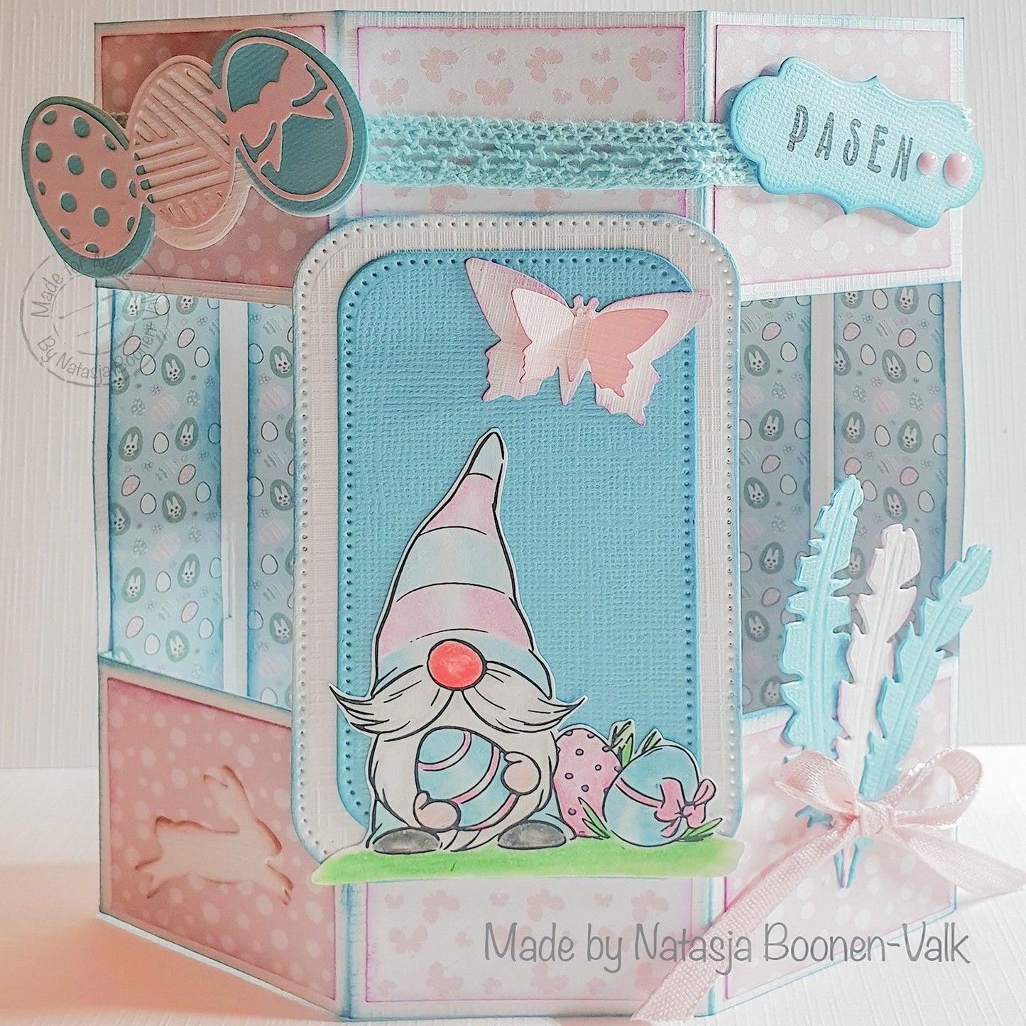 Nellie's choice • nellie's cuties clear stamp easter gnome 60x55mm