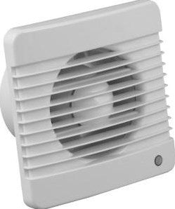 Enzo nedco badkamer - toilet ventilator mt100 wit 100mm + timer - 8610015