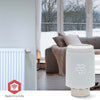 Nedis smartlife radiatorbediening | zigbee 3.0 | batterij gevoed | led | android™ ios - zbhtr20wt