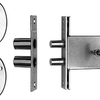 Nemef 1008 veiligheidsbijzetslot | skg* | dm47mm | 22x101mm rechthoekig | set van 3 stuks | gelijksluitend | dr 1+2+3+4 - 9100800453