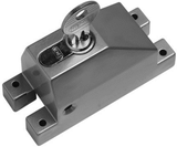 Nemef 2809 espagnoletbeveiliger voor pompespagnolet 1e | zonder cilinder | kleur: grijs | 97 x 40 x 56 mm - 9280900000 - afbeelding 1