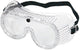 Neo veiligheidsbril | transparant | met rubber band - 6453425