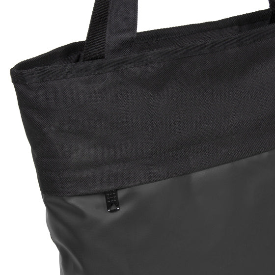 Bike carbon waterafstotende shopper fietstas 21l zwart