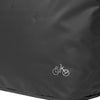 Bike carbon waterafstotende shopper fietstas 21l zwart