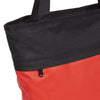 Bike carbon waterafstotende shopper fietstas 21l rood