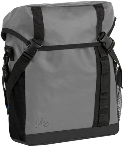 Bike carbon waterafstotende fietsschoudertas 12l grijs