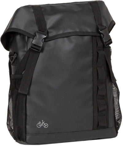 Bike carbon waterafstotende fietsschoudertas 12l zwart