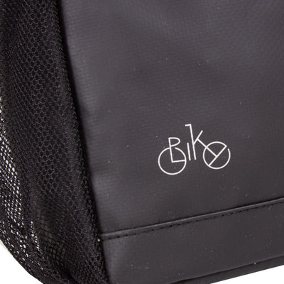 Bike carbon waterafstotende fietsschoudertas 12l rood