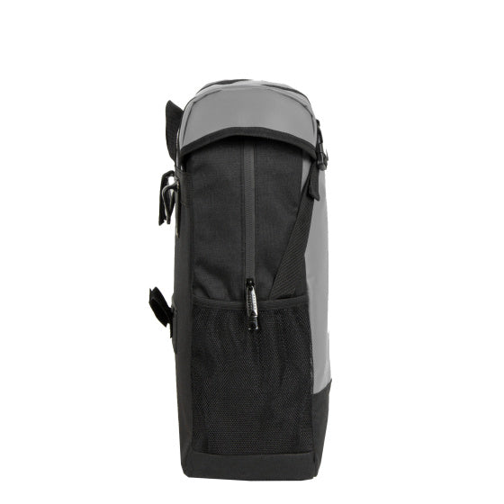 Bike carbon waterafstotende fietsschoudertas 24l grijs