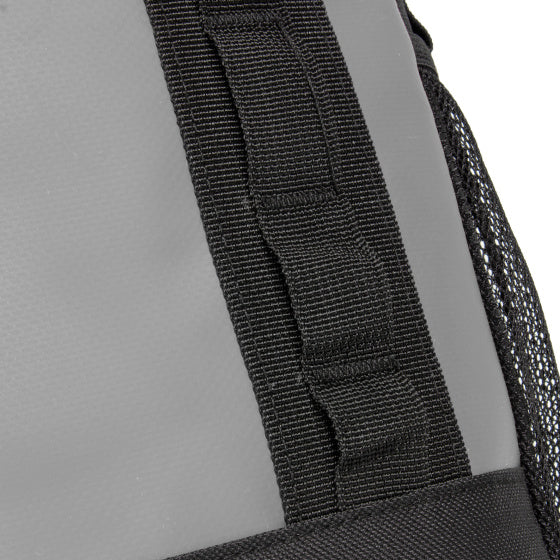 Bike carbon waterafstotende fietsschoudertas 24l grijs