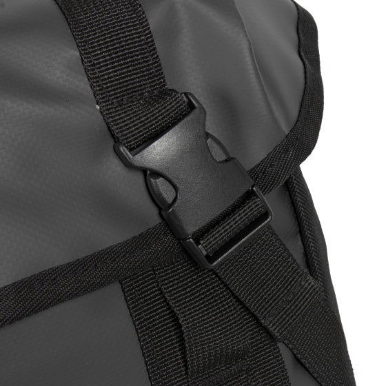 Bike carbon waterafstotende fietsschoudertas 24l zwart