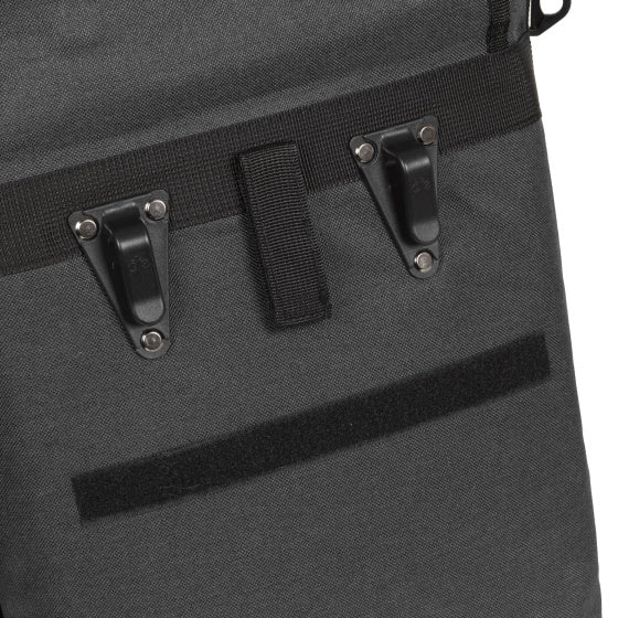 Bike drops shopper fietstas met schouderhengsel nylon 12l zwart