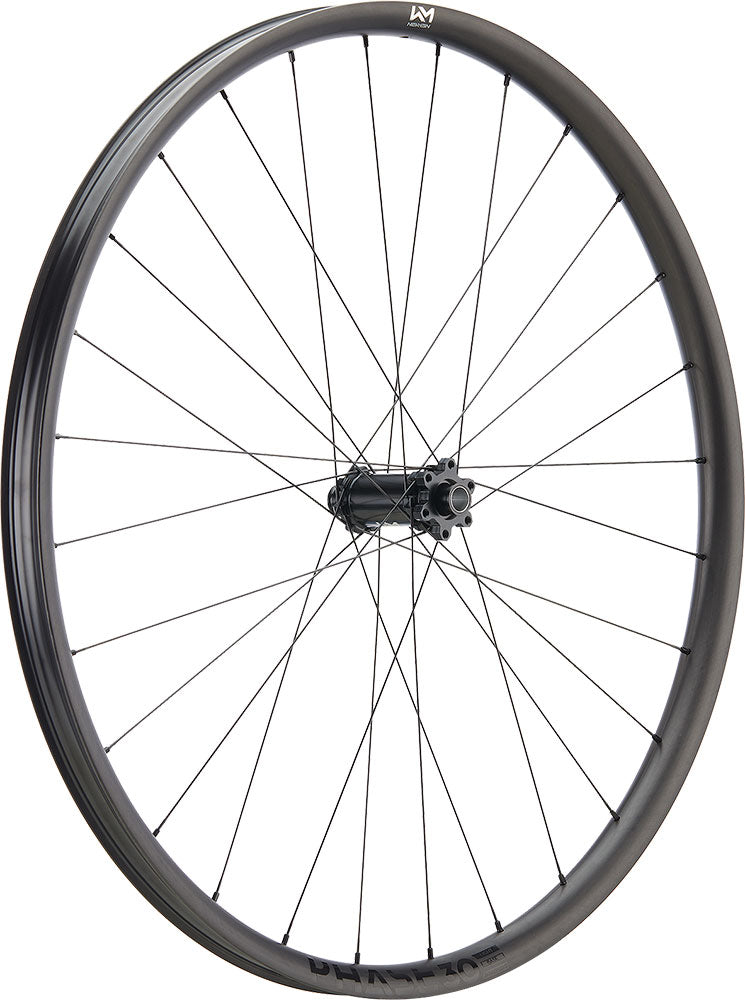 Newmen phase 30 base 27.5 6-bolt 15x110 fade carbon front wheel