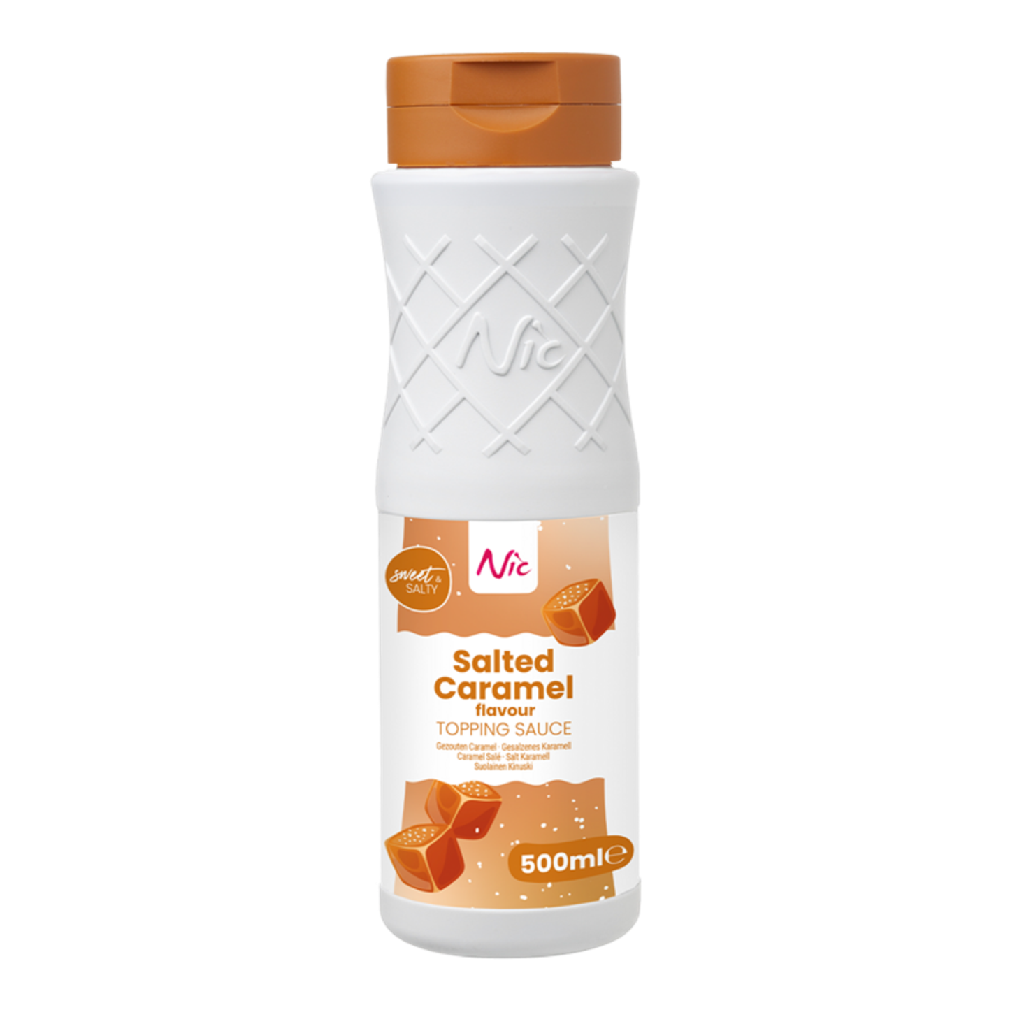 Nic topping salted caramel (500ml)
